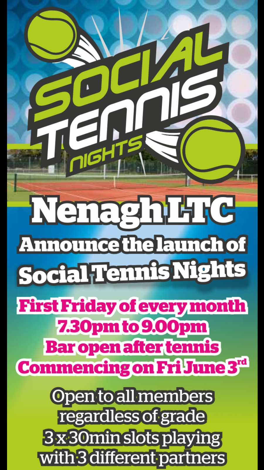 Friday Night Social Tennis & Interfirms & Juniors