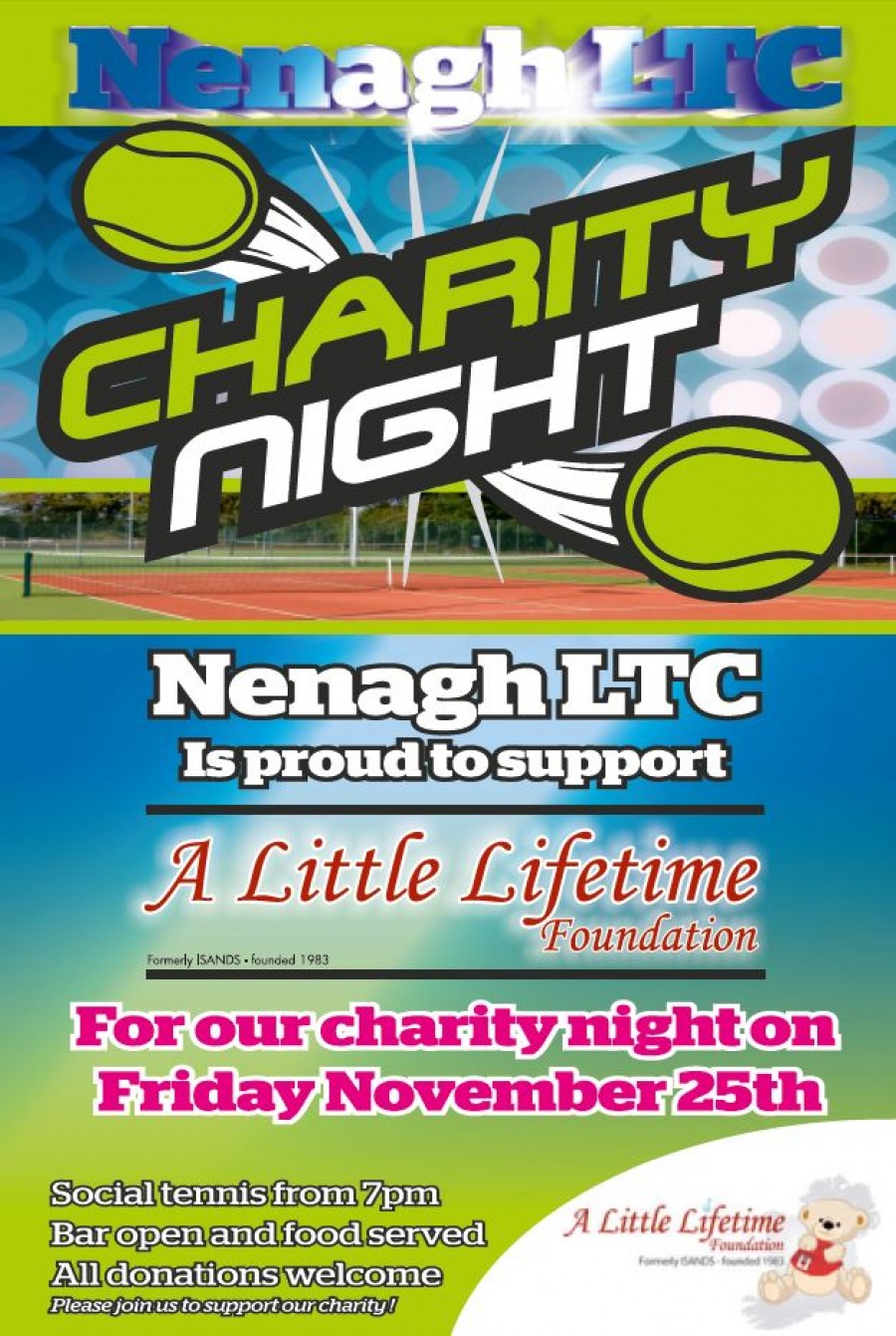 Charity Night – Friday 25th November