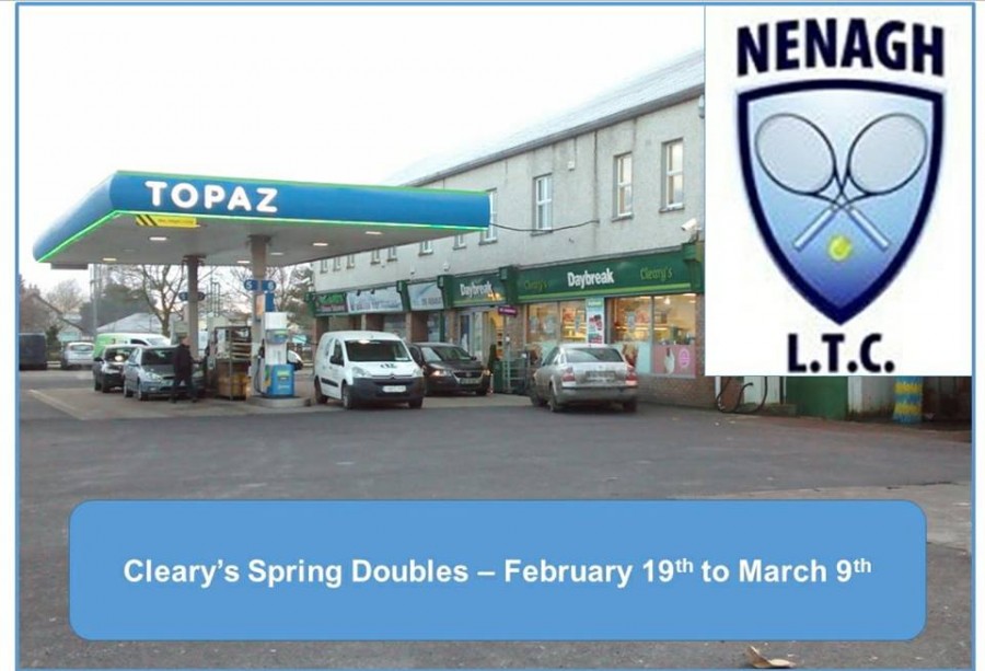 Cleary’s Spring Doubles – Draws, Rules & Guidelines