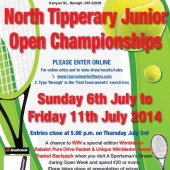 A Sportsmans Dream Nenagh Junior Open 6th July – Entry Now Open